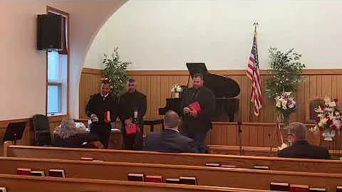 Funeral service for Rev. Clarence Mayhle