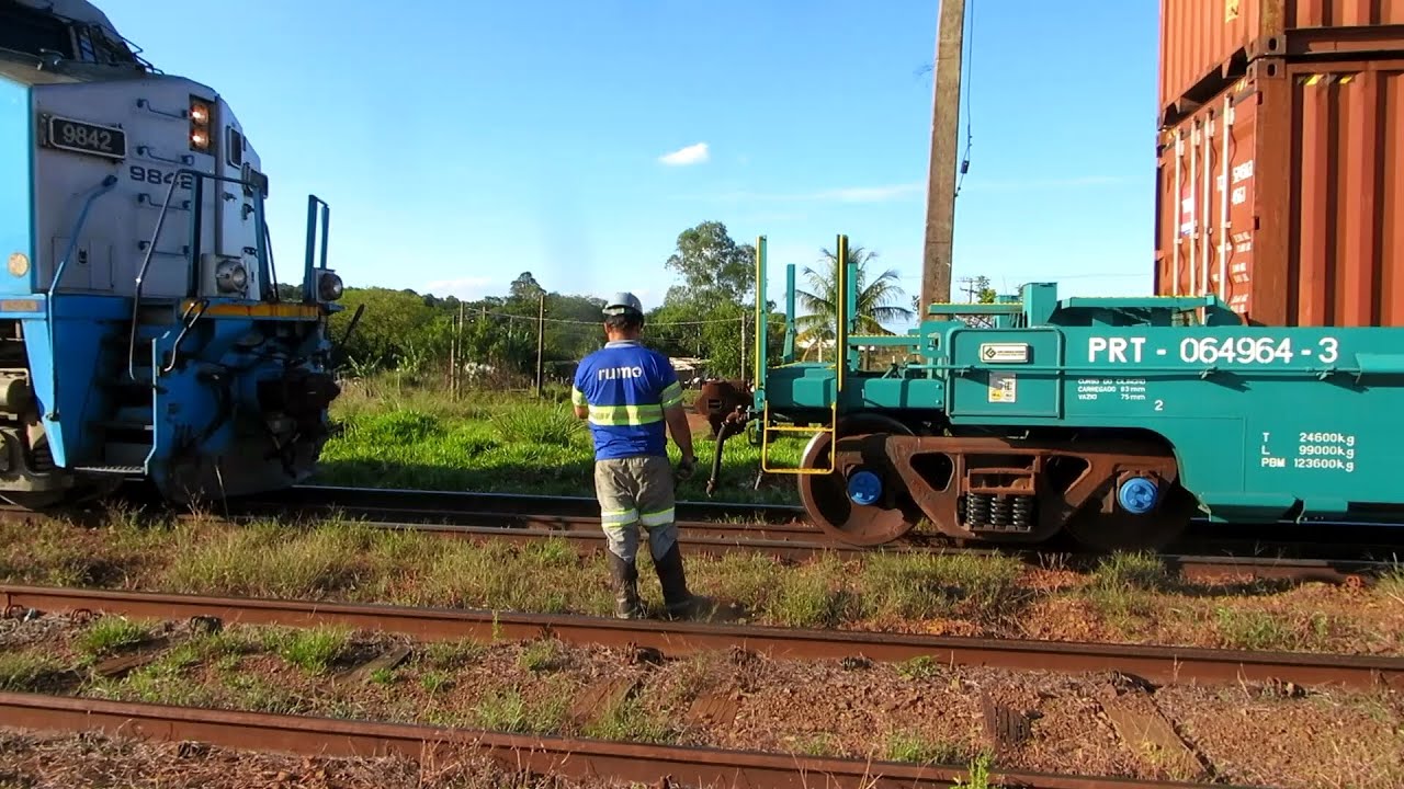Manobra e Trens da Rumo , MRS , VLI