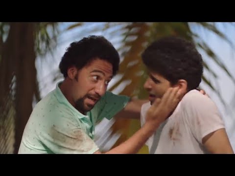 اضحك من قلبك مع محمد سلام وهو بيتنقم من حمدي المرغني وبيضربه بالقلم علي وشه مسلسل في اللالالاند