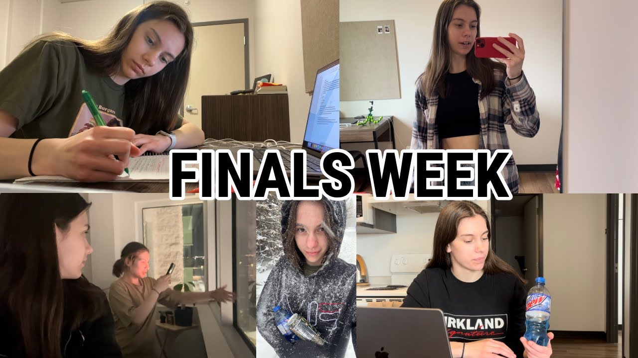Week in the Life of a Uni Student During Finals! - YouTube