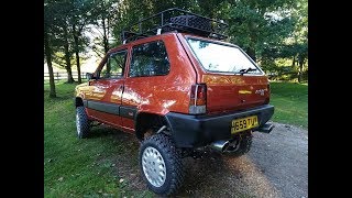 UK Panda 4x4 - Peak District 2018 Arrival Day - Midday Mechanics & Extreme Modifications