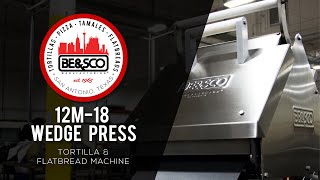 Best Manual Flatbread Press 12M-18 Wedge Press
