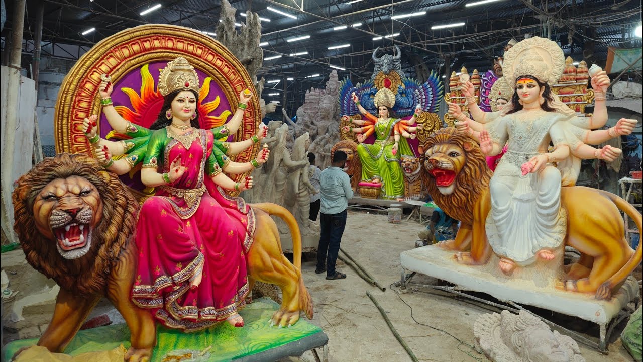 Dhruv Singh kalakar Durga mata idols 2025 | Dhoolpet Durga mata idols | Dhruv Singh Durga mata idols