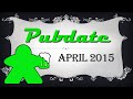 Pub Happenings (April 2015)