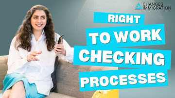 Right to work checking processes @ChangesImmigration