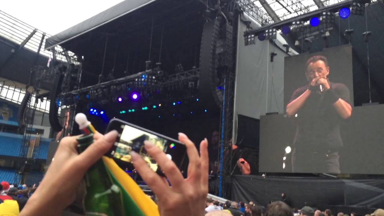 Bruce Springsteen etihad stadium Manchester 2016 YouTube