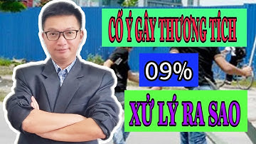 ĐÁNH NGƯỜI GÂY THƯƠNG TÍCH 09%- Xử lý HÌNH SỰ hay HÀNH CHÍNH