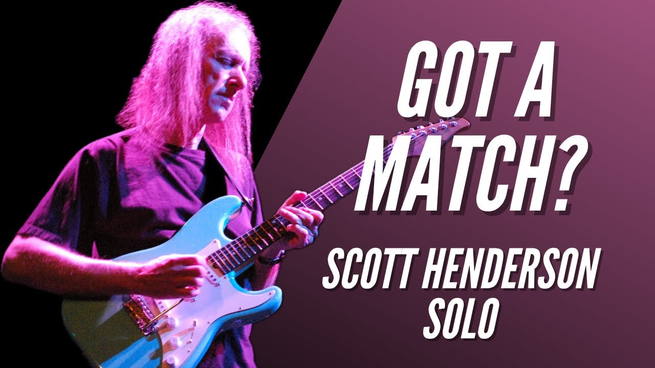 Chick Corea Elektric Band - Got A Match?  Scott Henderson Solo Transcription