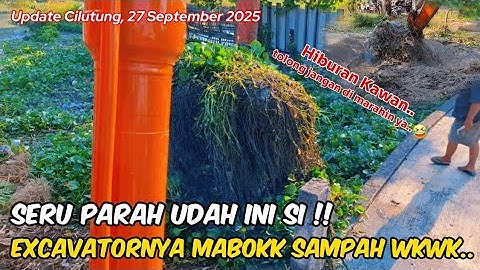 Lapor KDM ‼️ Air Kali Cilutung  Sudah Mengalir Deras ‼️ Meski Excavator Mabok Panas Dan Sampah 🤣  