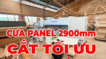 Máy Cưa Panel CNC SM 280 Cắt Tối Ưu Khổ Ván 2900mm: Giải Pháp Tiết Kiệm & Nâng Cao Năng Suất 2024