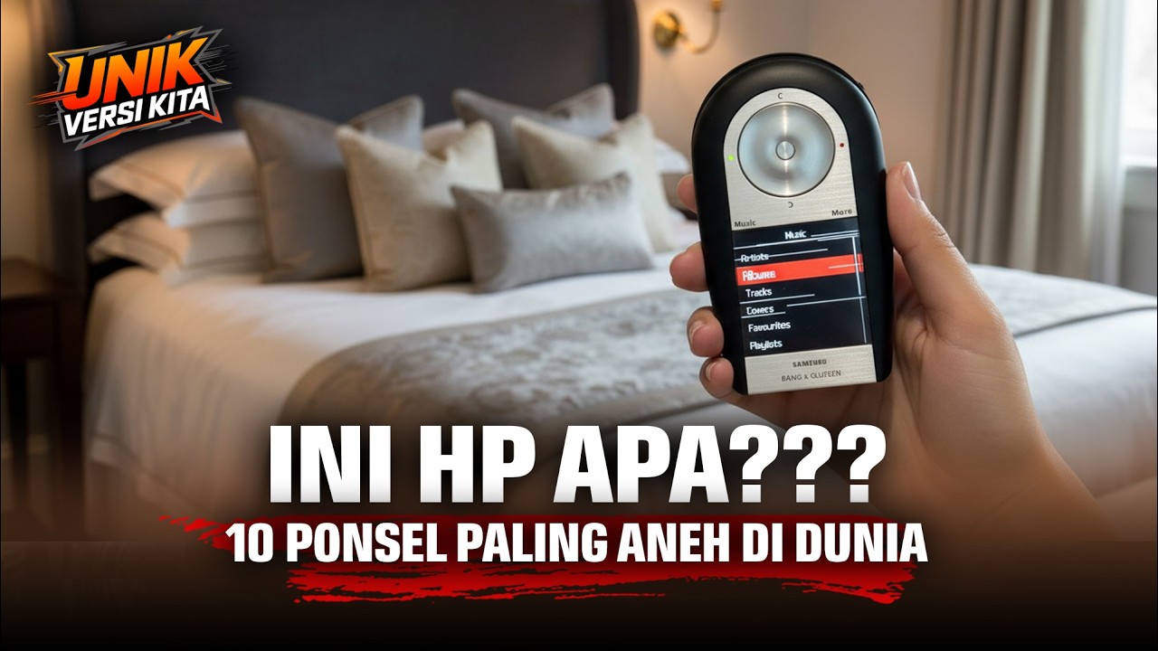 10 HP Paling Aneh Yang Pernah di Buat – Pernah Lihat Ponsel Ini???