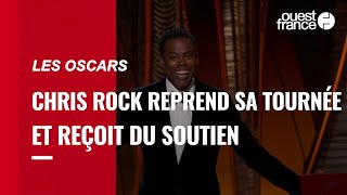 Les Oscars : après la gifle qu'il a reçue, Chris Rock reprend sa tournée et reçoit du soutien