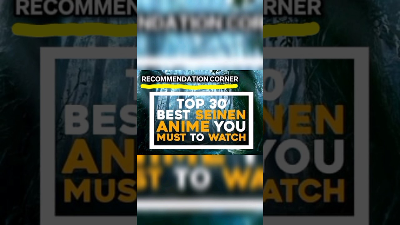 Top 30 Best Seinen Animes You Must Watch 