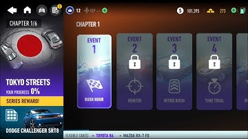 NFS No Limits | CAR SERIES Tokyo Streets | Chapter 1-2-3 | Toyota 86