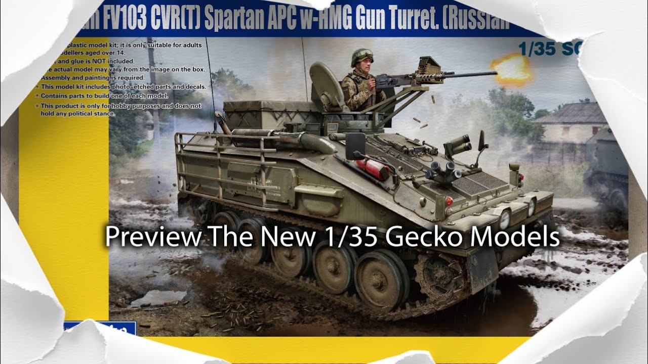 Preview: Ukrainian FV103 CVR(T) Spartan APC with- HMG Gun Turret
