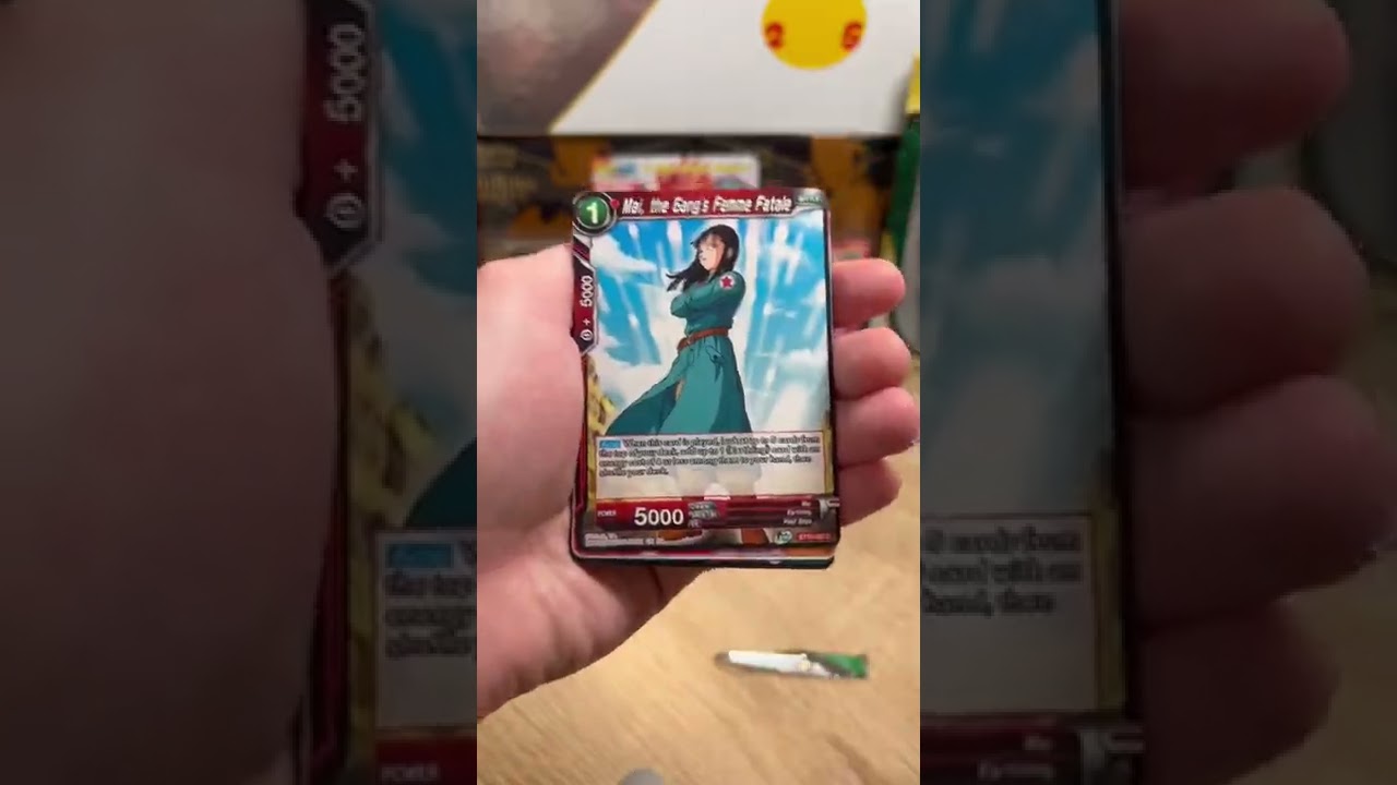 Trunks Super Rare! - Opening Dragon Ball Super Rise of the Unison Warrior 