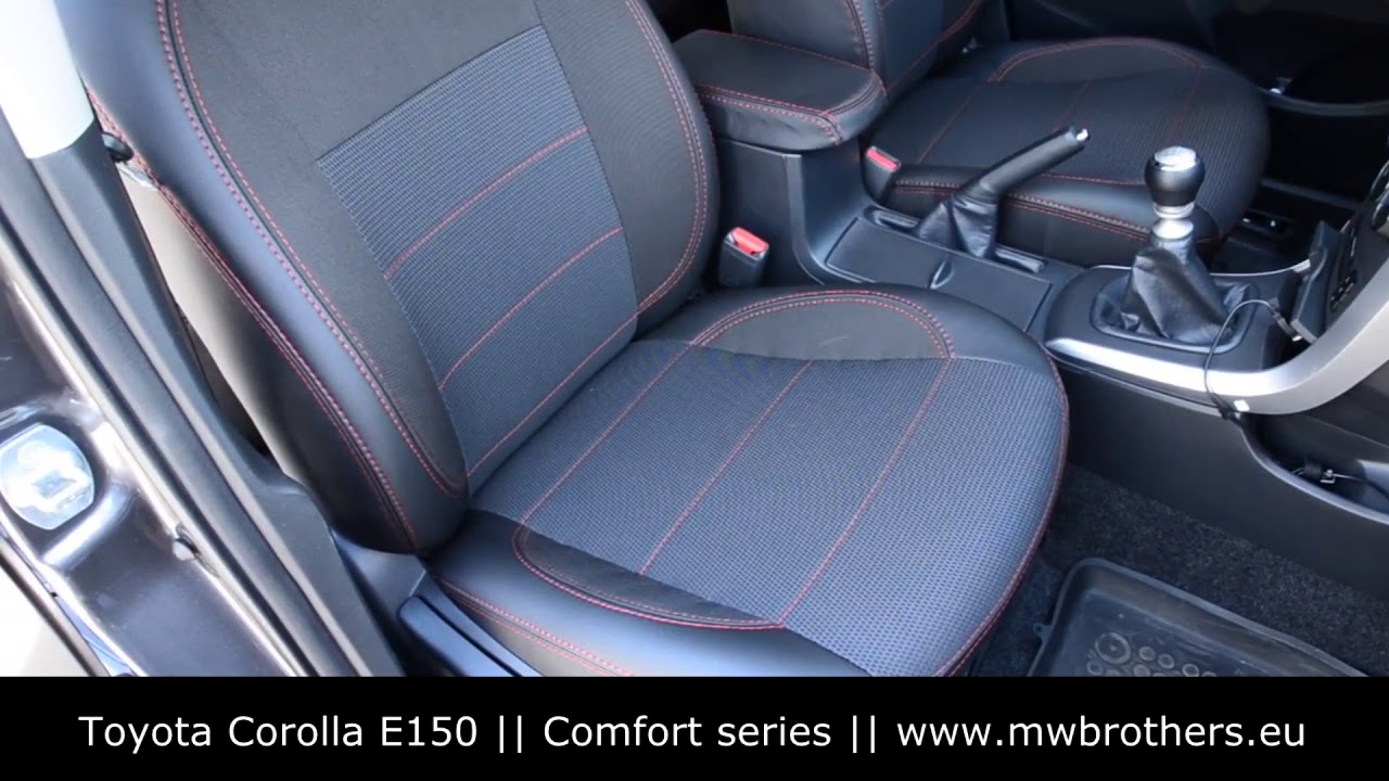 Как одеть чехлы на короллу 150 - 90 фото