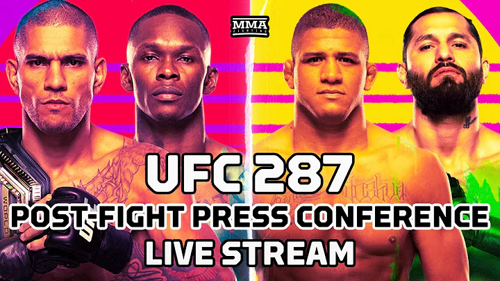 UFC 287: Pereira vs. Adesanya 2 Post-Fight Press Conference LIVE Stream | MMA Fighting