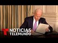Biden firma órdenes ejecutivas para combatir la desigualdad racial | Noticias Telemundo