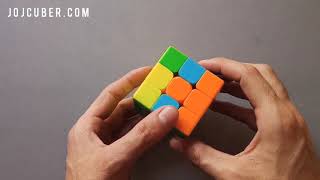 How to solve the second layer of a Rubik's cube?