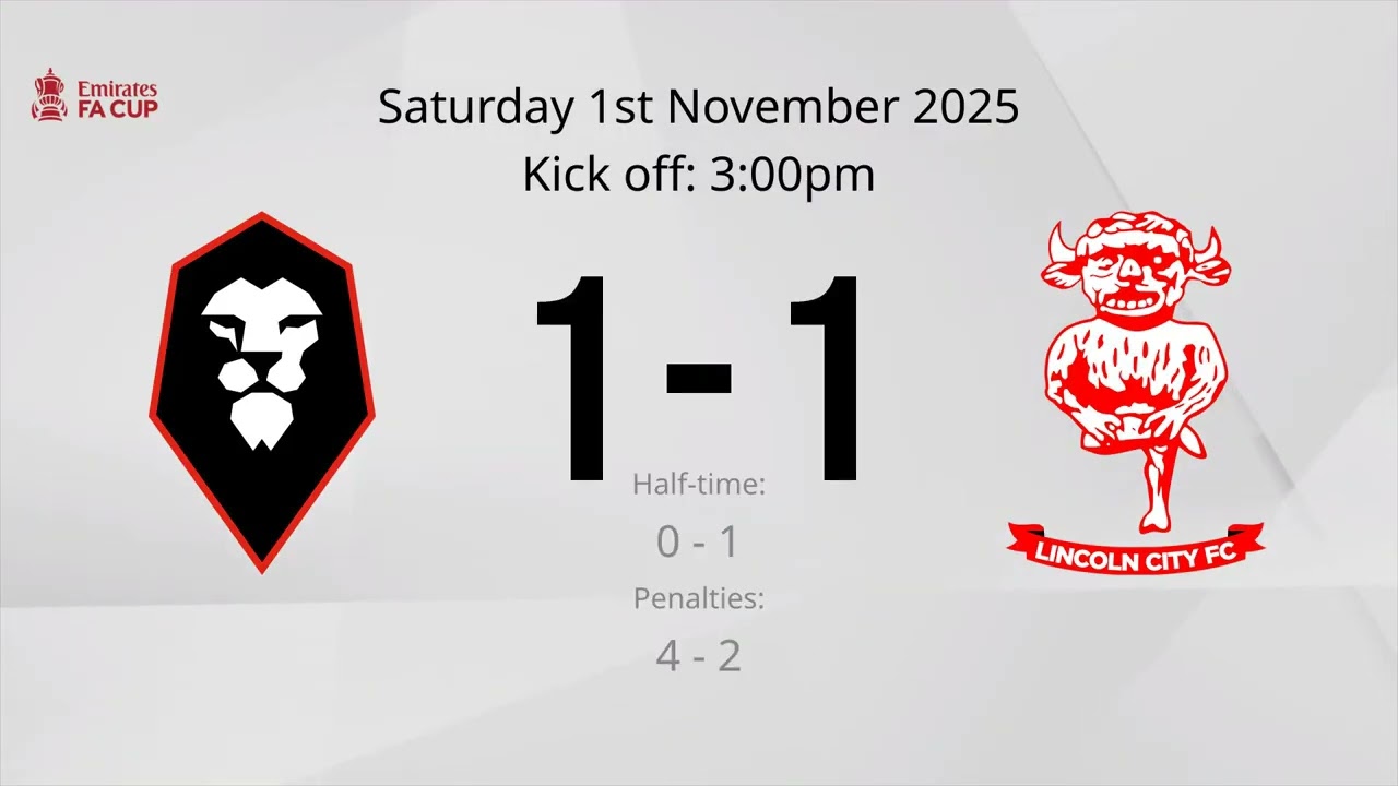 The classified football results  - 01/11/2025