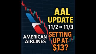 American Airlines (AAL) 11/2 → 11/3 Breakdown | Can $AAL Hold $13 on Monday?