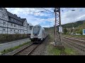Durchf.: IC/RE34 n. Frankf. Hbf. / Dillenb. Bf. (Do., 16.04.26 / 16:25 +5' 16:30 Uhr) Le.-Meggen Bf.