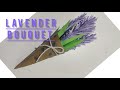 Diy flower paper bouquet |paper bouquet|Lavender bouquet @craftermom_ASH #diy #flowers #papercraft