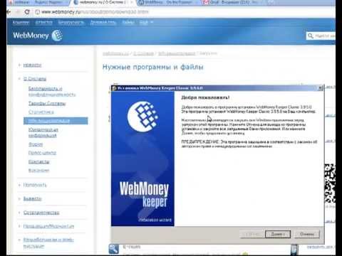Регистрация и обзор платежной системы WebMoney.