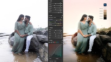 Pre Wedding Photo Retouching & Color Grading | Tutorial 072# | Photoshop CC 2024