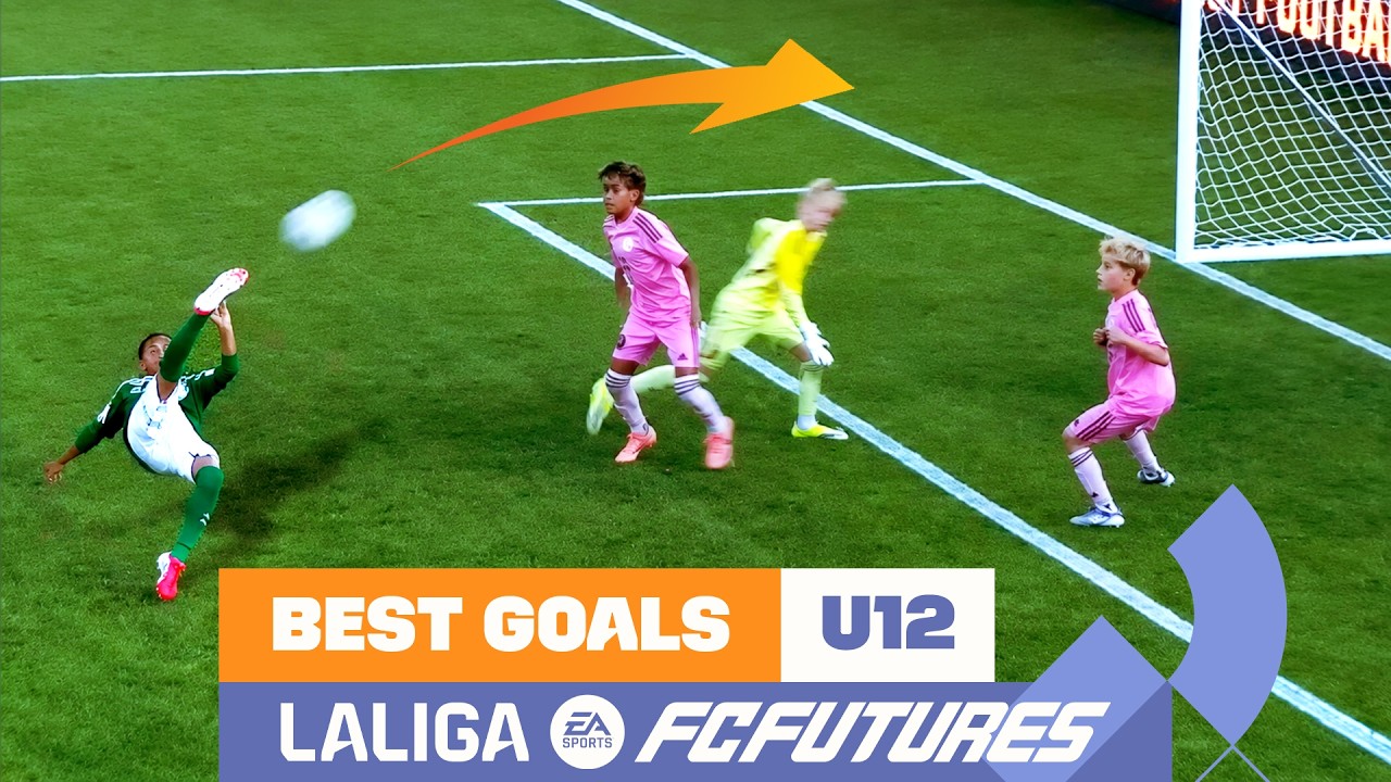 Los 20 MEJORES GOLES del I MUNDIAL SUB-12 de LALIGA FC FUTURES 🏆⚽