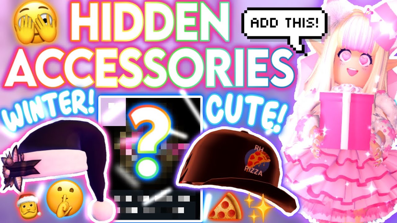 HIDDEN ACCESSORIES IN ROYALE HIGH! *SUPER CUTE WINTER ITEMS & MORE