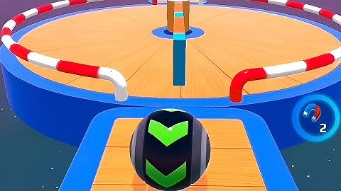 Sky Rolling Ball 3d Gameplay SpeedRun Max Level 211