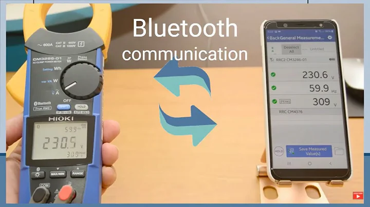 [CC] A Preview of the Hioki Gennect Cross App and CM3286-01 AC Clamp Power Meter