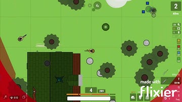 Washcloth Vs Wasp random 1v1 single round                                                  surviv.io