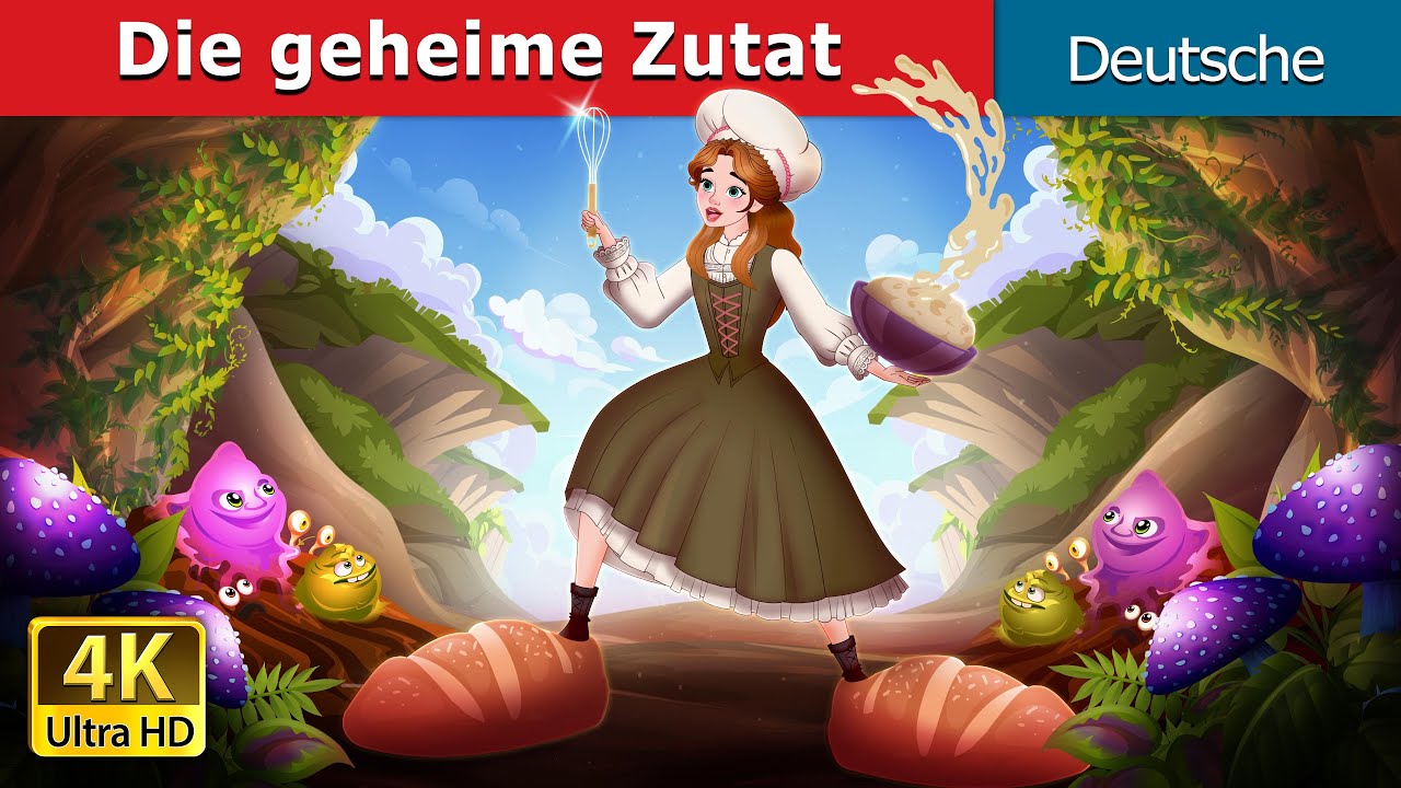 Die Pfauenprinzessin | The Peacock Princess in German | Deutsche Märchen | @GermanFairyTales