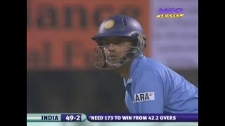 Rahul Dravid 78* vs South Africa 5th ODI 2005 @ Mumbai