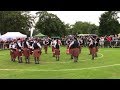 OBAN HIGH SCHOOL PIPE BAND AT THE SCOTTISH PIPE BAND CHAMPIONSHIPS 2019