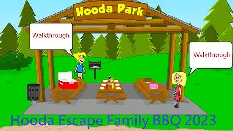 Walkthrough Hooda Escape Family BBQ 2023