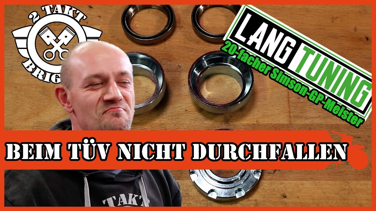 Simson EVO Lenkkopflager | Die RanzBude fertig machen für die HU