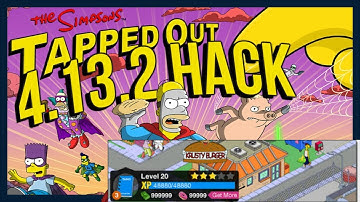 The Simpsons Tapped Out - Hack/cheat  4.13.2