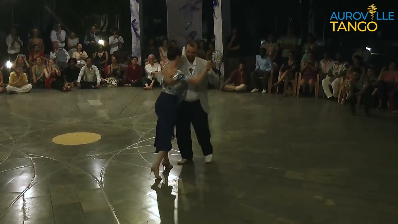 Natalia Aguero & Agustin Venturino 3-2 @ The 11th Auroville Tango Festival 2024 INDIA