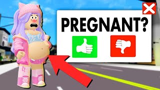 How to BECOME PREGNANT AVATAR IN BROOKHAVEN RP screenshot 3