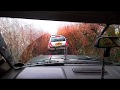 Offroad in a range rover classic bobtail