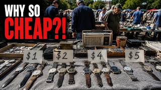 How Are Vintage Watches THIS Cheap at the Odessa Flea Market!?