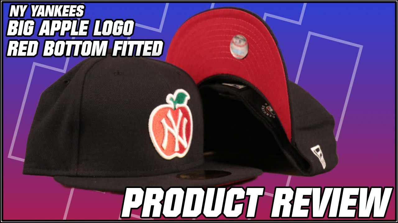 New York Yankees Big Apple Red Bottom Fitted | Yankees Red Underbrim Fitted Cap Review