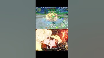 C6 Nefer vs Mavuika #genshinimpact #nefer