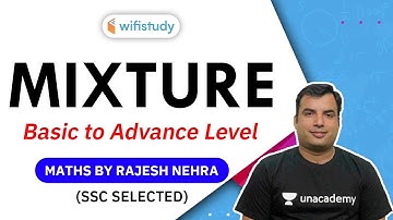 SSC Special | Maths by Rajesh Nehra | Mixture (Basic to Advance Level)