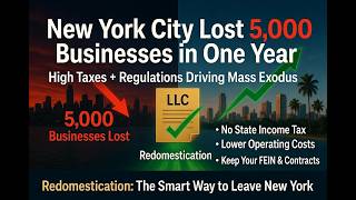 Report: Thousands of Businesses Fleeing New York, Many Jobs at Risk