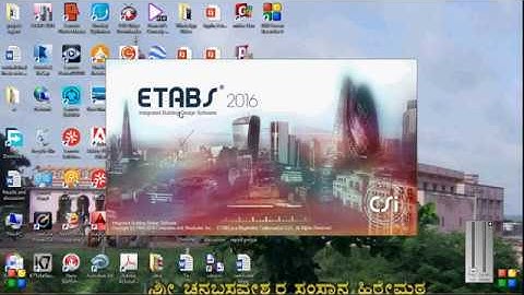 ETABS 2016 tutorial -1 Simply supported beam analysis as per BIS, indian standards